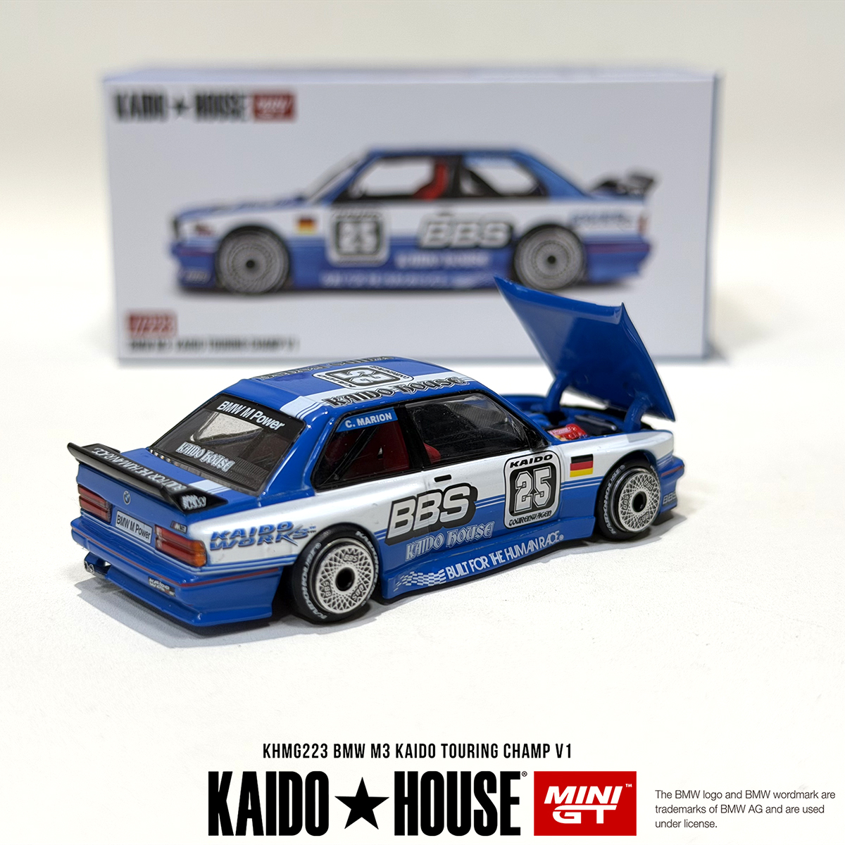 Kaido House x MINI GT 1:64 BMW – обзор и цена Art Craft House