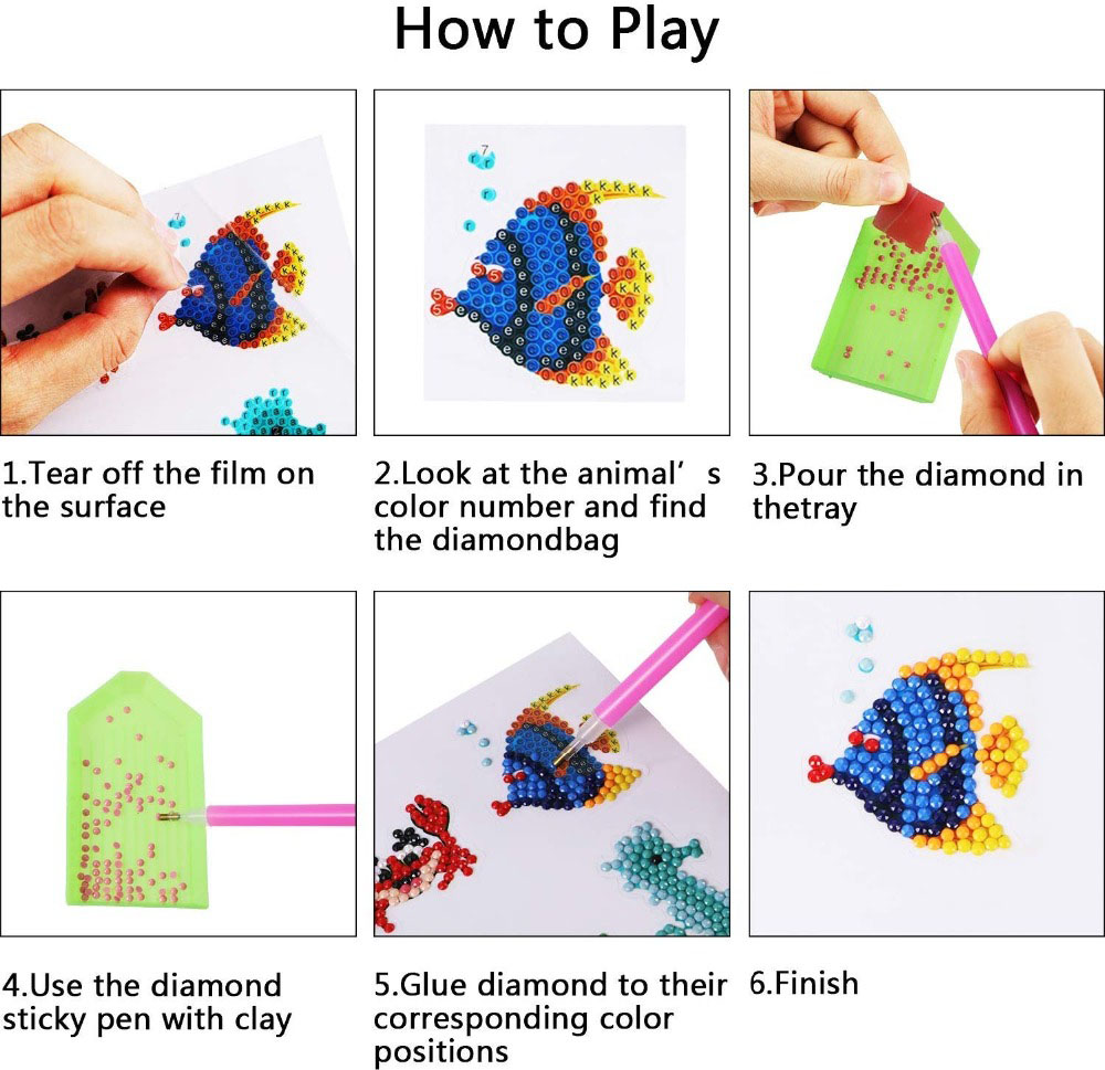 Easy Diamond Painting Stickers – обзор и цена Art Craft For Toddlers