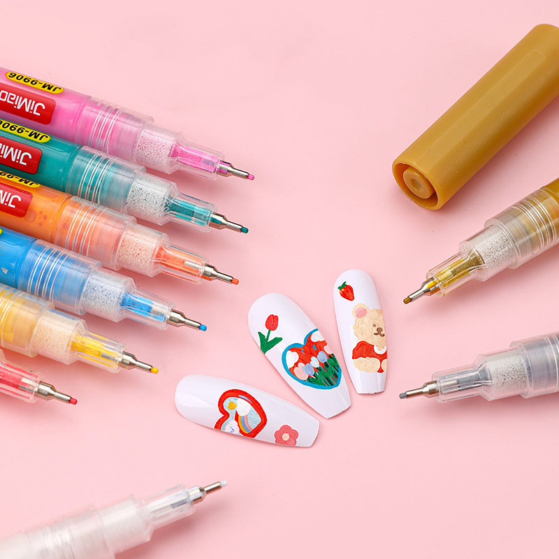 12 Colors Marker Nail Art Pen  – обзор и цена Illustration Marker Set