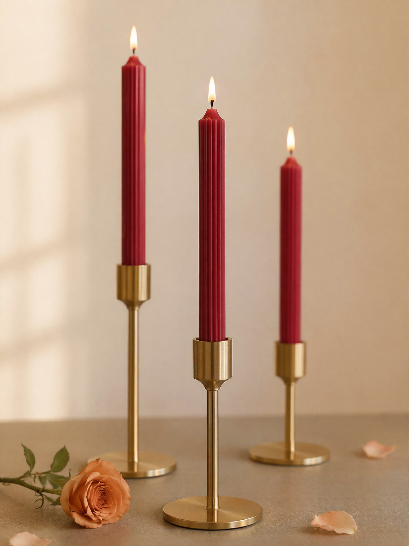 4pcs 25cm wine red aromatherap – обзор и цена Soy Candle Fragrance Oil