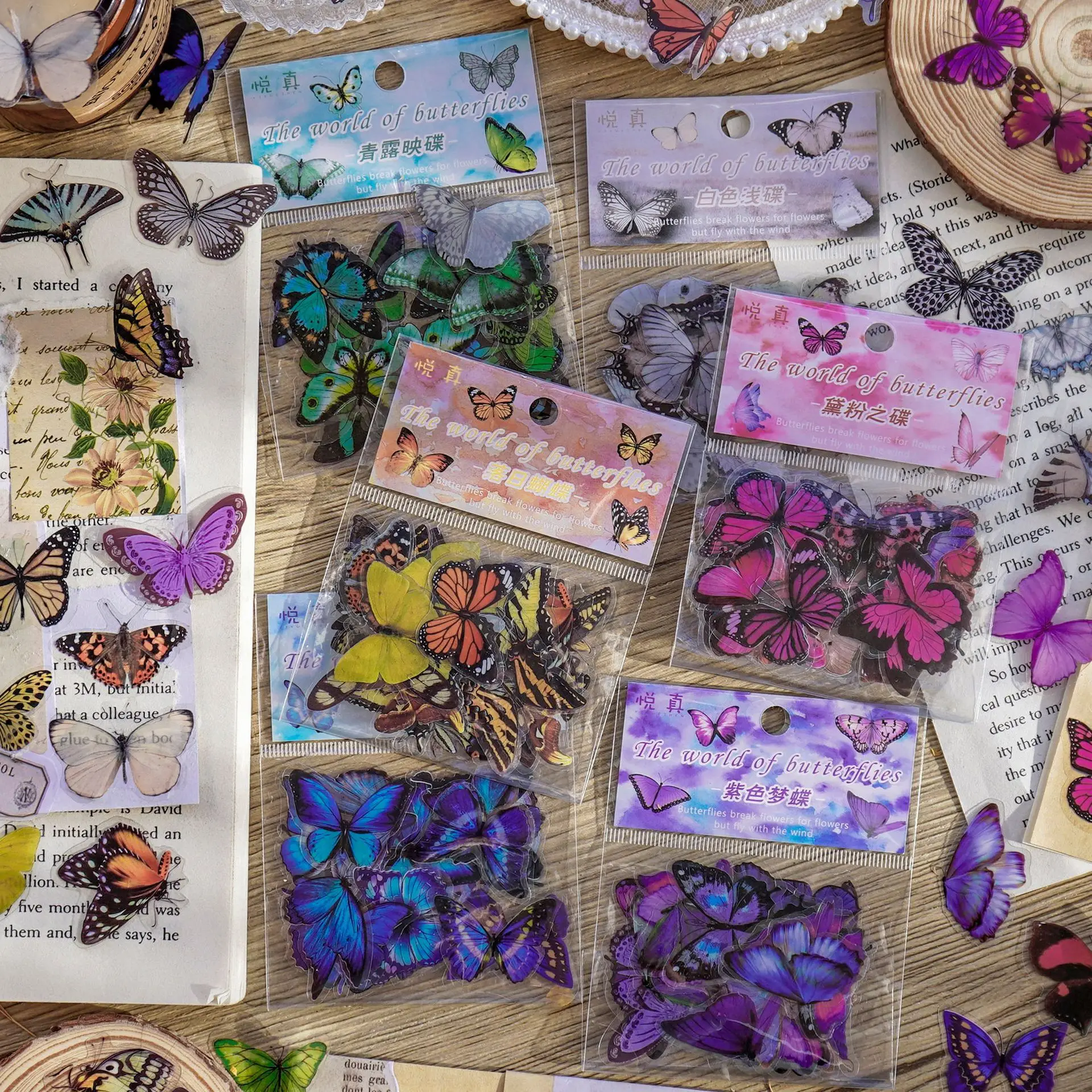 Journamm 40pcs/pack Butterfly  – обзор и цена Art Craft For 3 Year Old