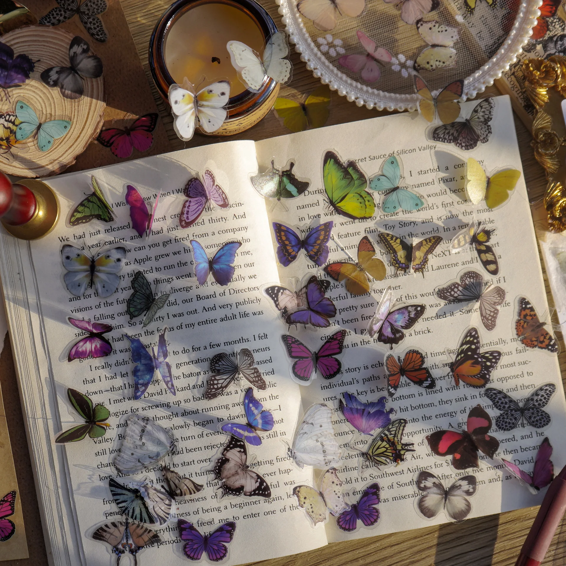 Journamm 40pcs/pack Butterfly  – обзор и цена Art Craft For 3 Year Old