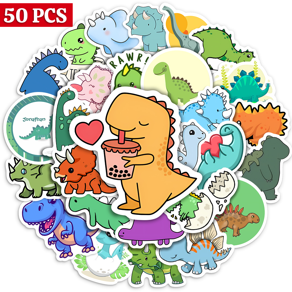 Cute Lovely dinosaur Stickers  – обзор и цена Art Craft Dinosaur