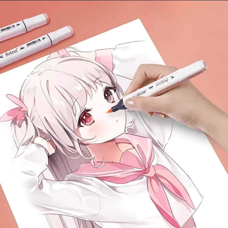 6/12/24/30 Colors Skin Tone Du – обзор и цена Illustration Marker Set