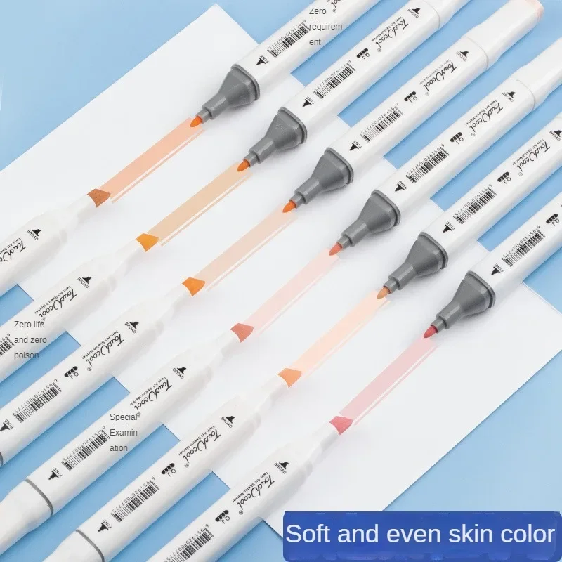 6/12/24/30 Colors Skin Tone Du – обзор и цена Illustration Marker Set
