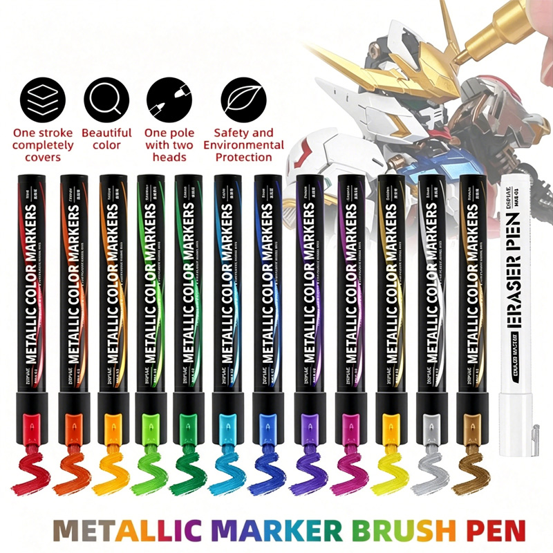 Metallic Markers Colouring Pen – обзор и цена Illustration Marker Set