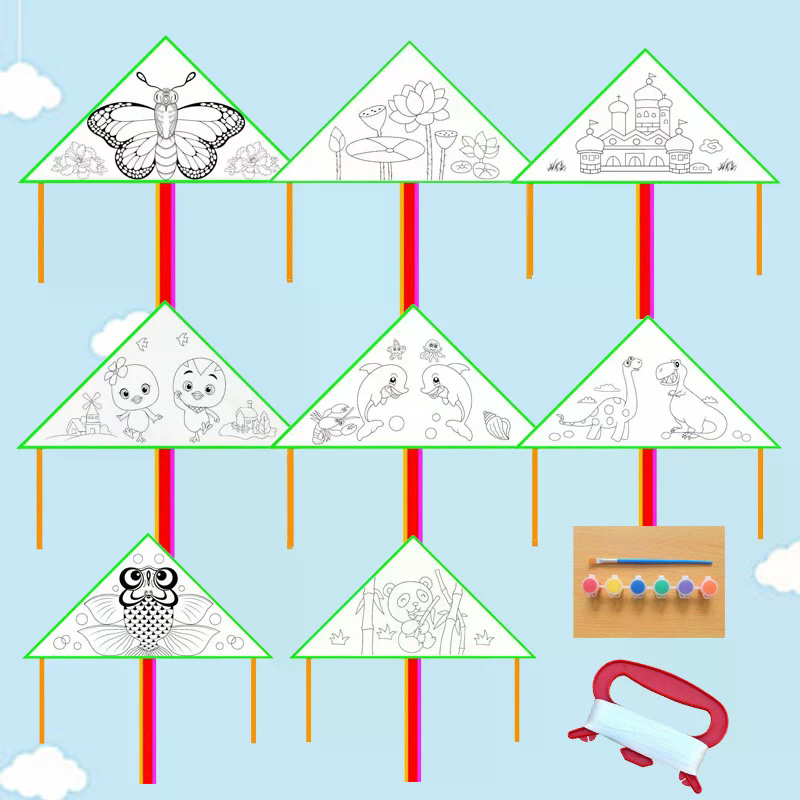 Blank Kite DIY Children Educat – обзор и цена Art Craft Kite