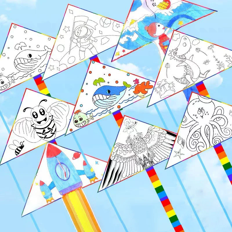Blank Kite DIY Children Educat – обзор и цена Art Craft Kite
