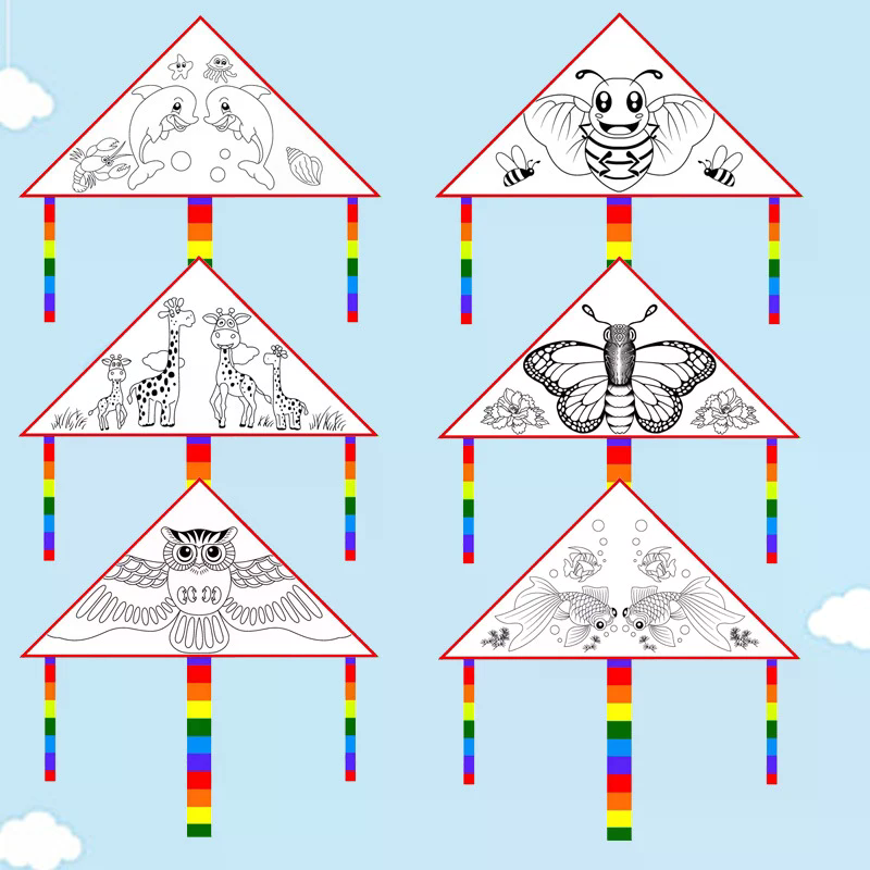 Blank Kite DIY Children Educat – обзор и цена Art Craft Kite