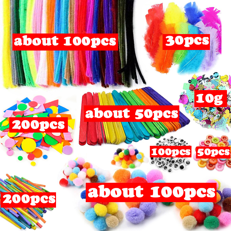 1000pcs Kids Crafts Art Suppli – обзор и цена Art Craft For Toddlers