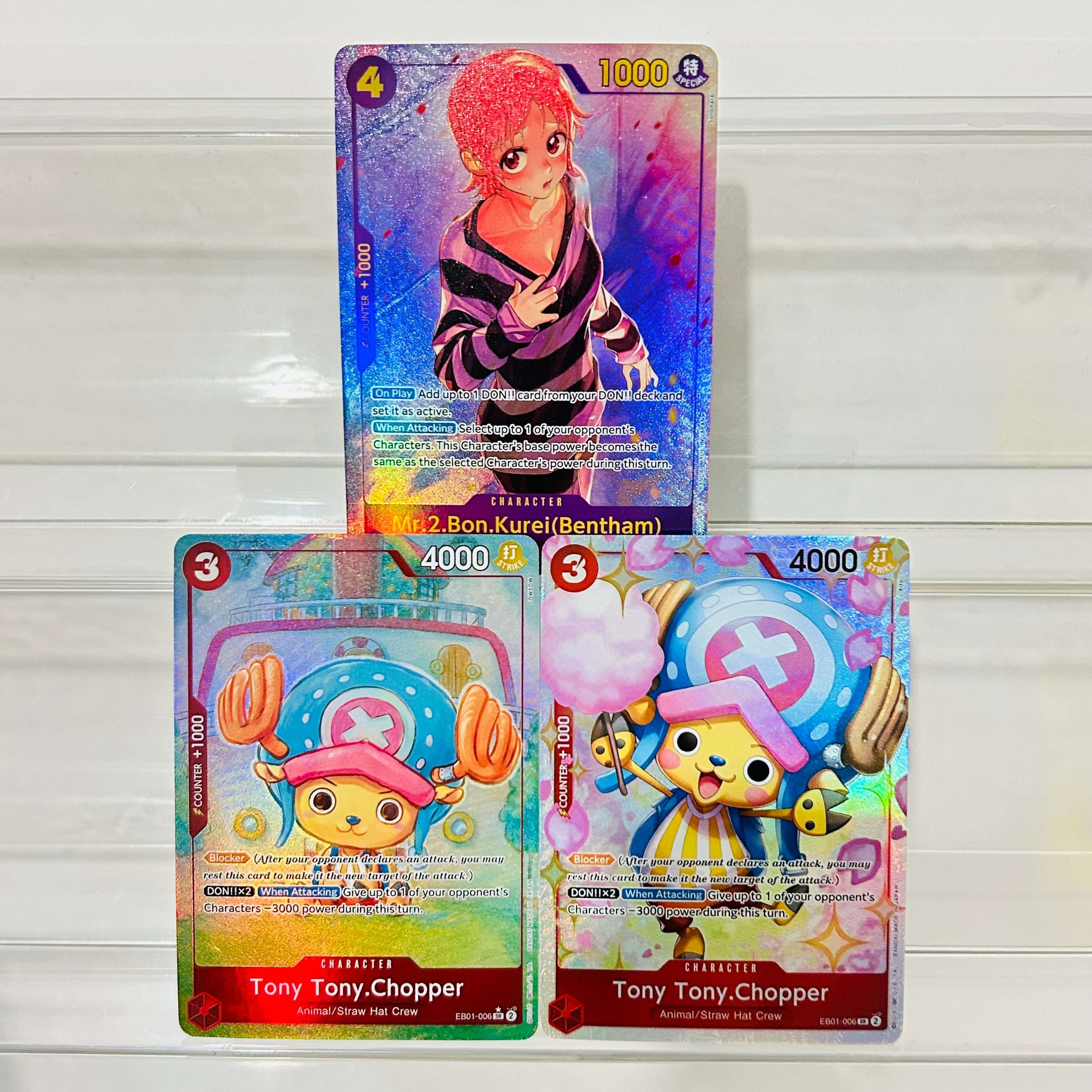 One Piece 3Pcs Mr.2 Bon Kurei  – обзор и цена Art Craft Games