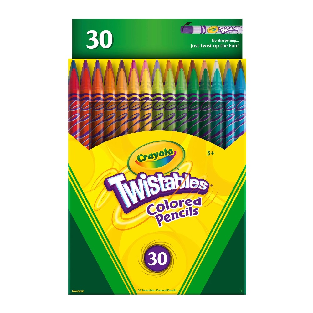 Twistable Colored Pencils Set  – обзор и цена Art Craft For 3 Year Old
