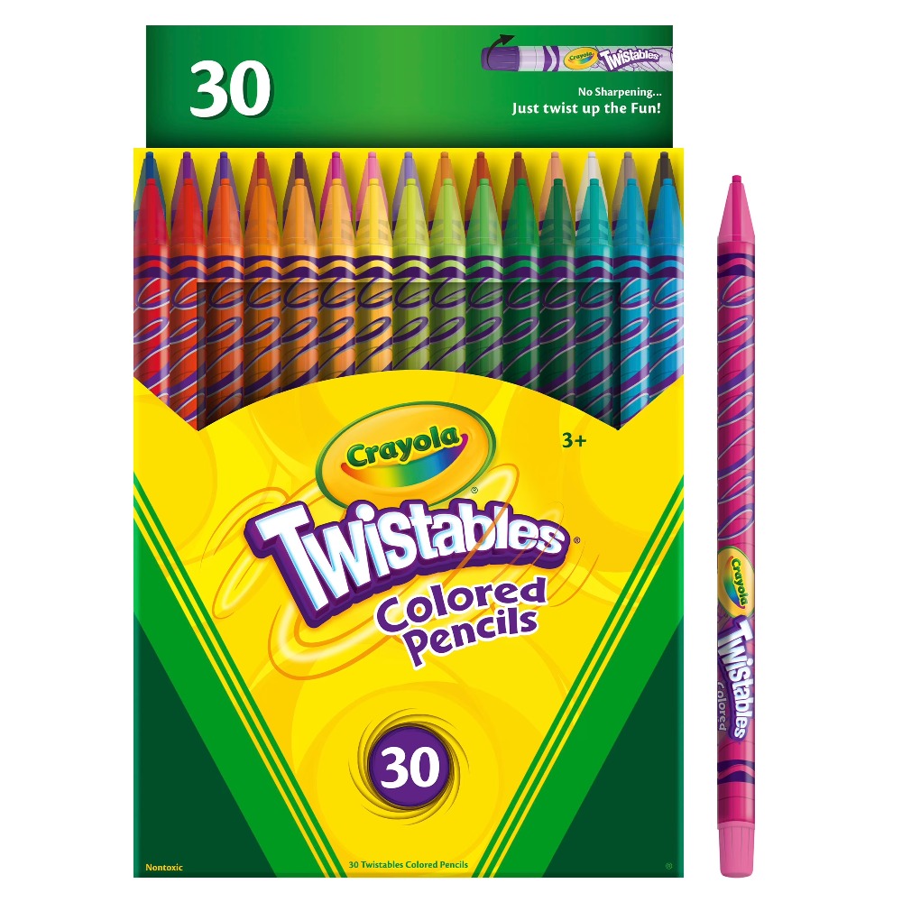 Twistable Colored Pencils Set  – обзор и цена Art Craft For 3 Year Old