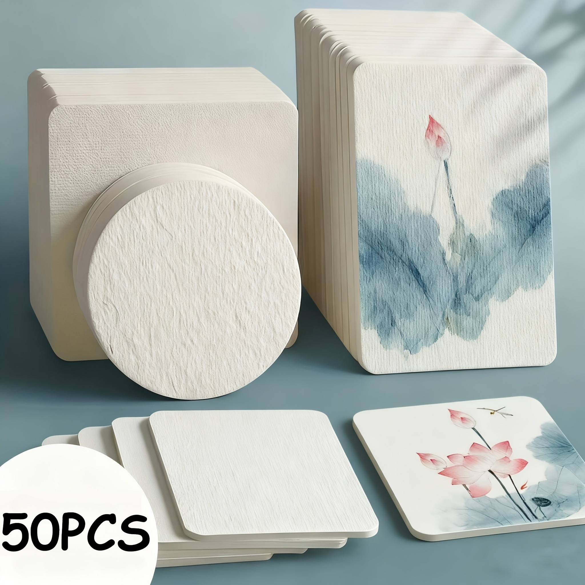 50PCS Premium Watercolor Paper – обзор и цена Art Craft Using Paper