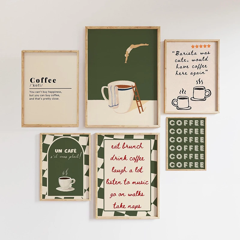 Abstract Funny Coffee Club Ser – обзор и цена Art Craft House