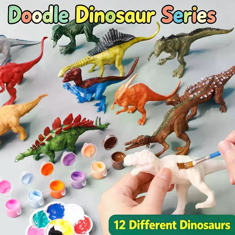 Dinosaur White Embryo Toy Set  – обзор и цена Art Craft Dinosaur
