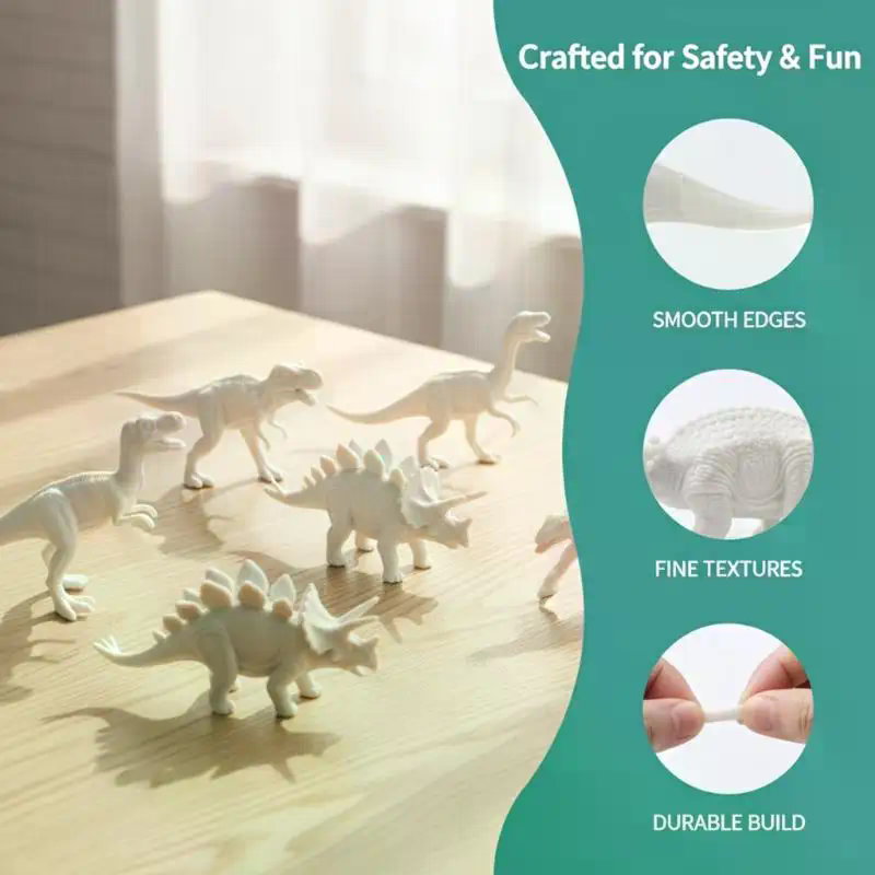 Dinosaur White Embryo Toy Set  – обзор и цена Art Craft Dinosaur