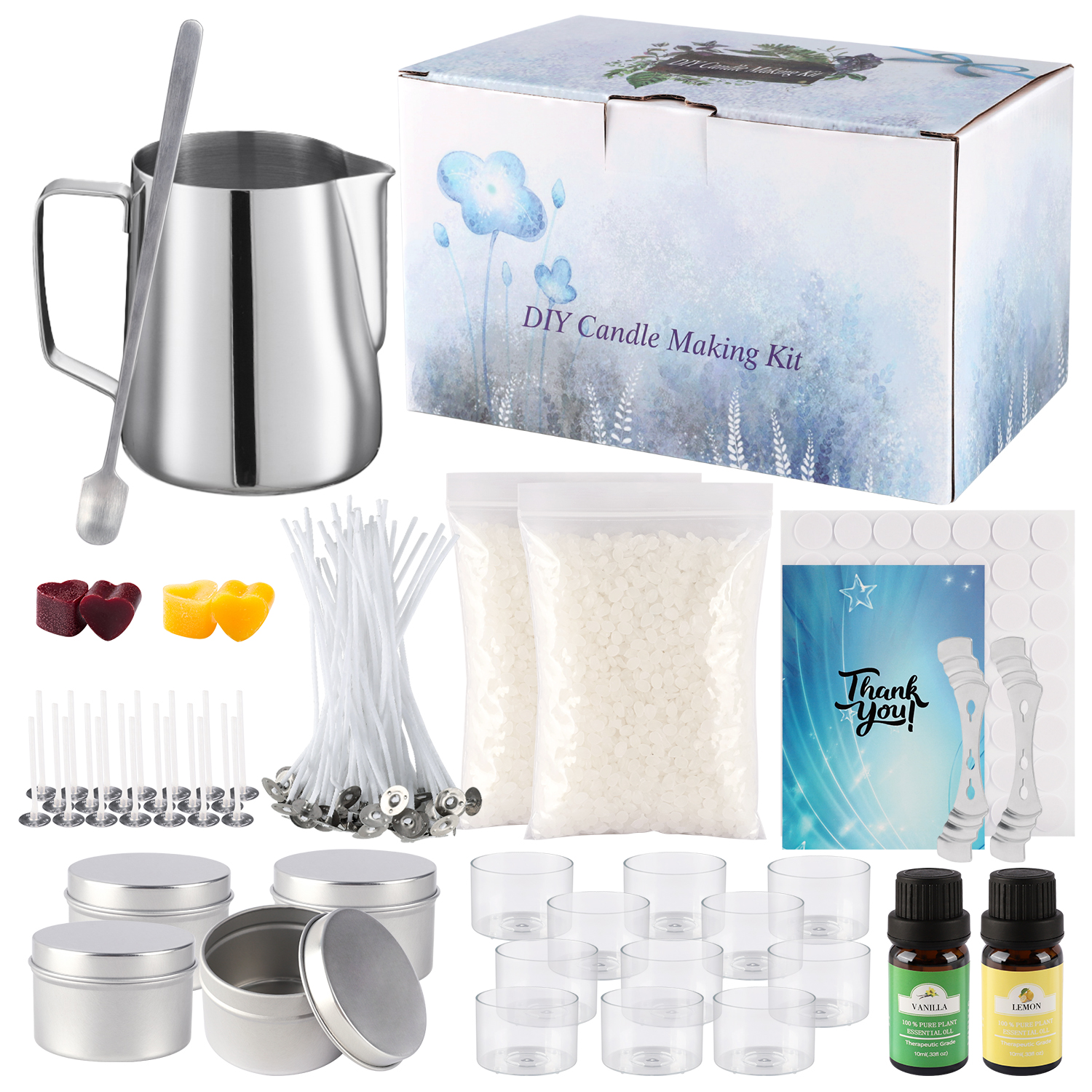 Simple DIY candle-making set,  – обзор и цена Soy Candle Fragrance Oil