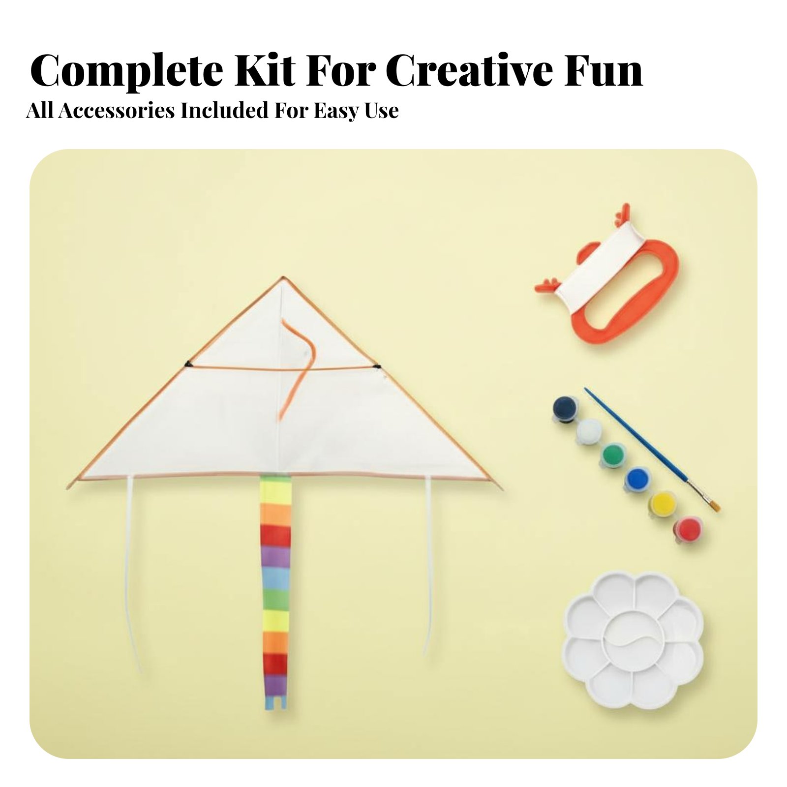 DIY Hand-Painted Blank Kite fo – обзор и цена Art Craft Kite