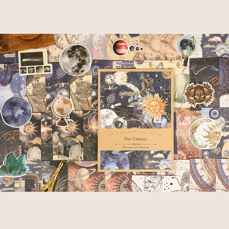 100pcs Sheets Vintage Art Pape – обзор и цена Art Craft Gallery