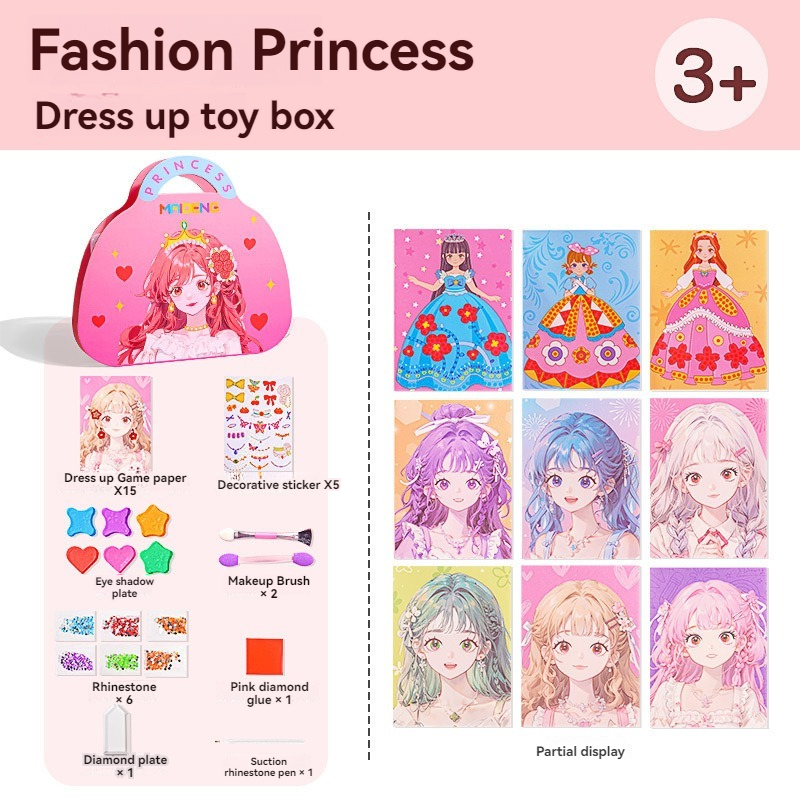3 in 1 Princess Makeup Kit DIY – обзор и цена Art Craft For 3 Year Old