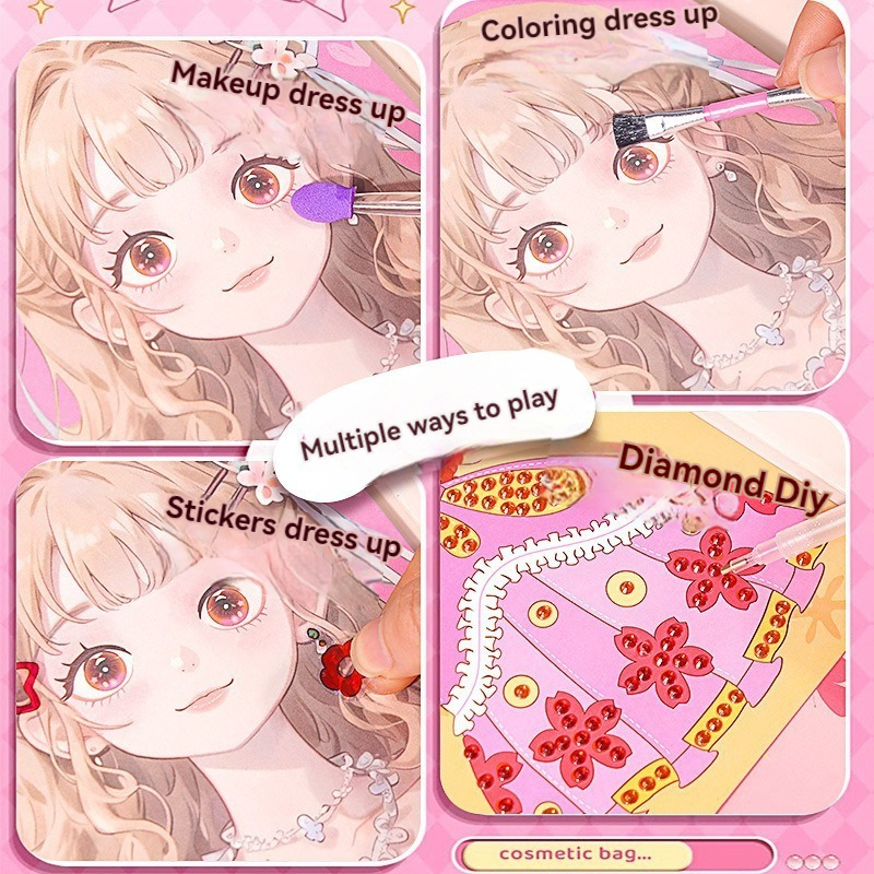 3 in 1 Princess Makeup Kit DIY – обзор и цена Art Craft For 3 Year Old