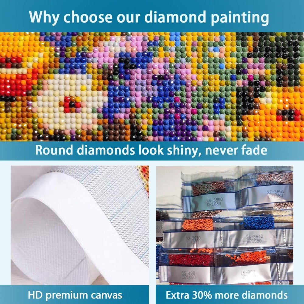 Faith Hope Love 5D Diamond Pai – обзор и цена Diamond Painting Kit