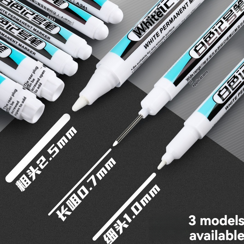 1/10/20Pcs White Permanent Mar – обзор и цена Illustration Marker Set