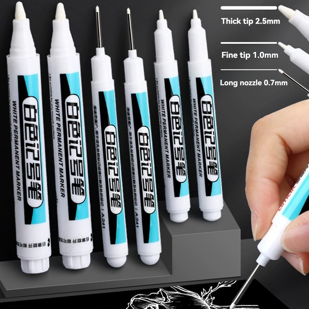 1/10/20Pcs White Permanent Mar – обзор и цена Illustration Marker Set