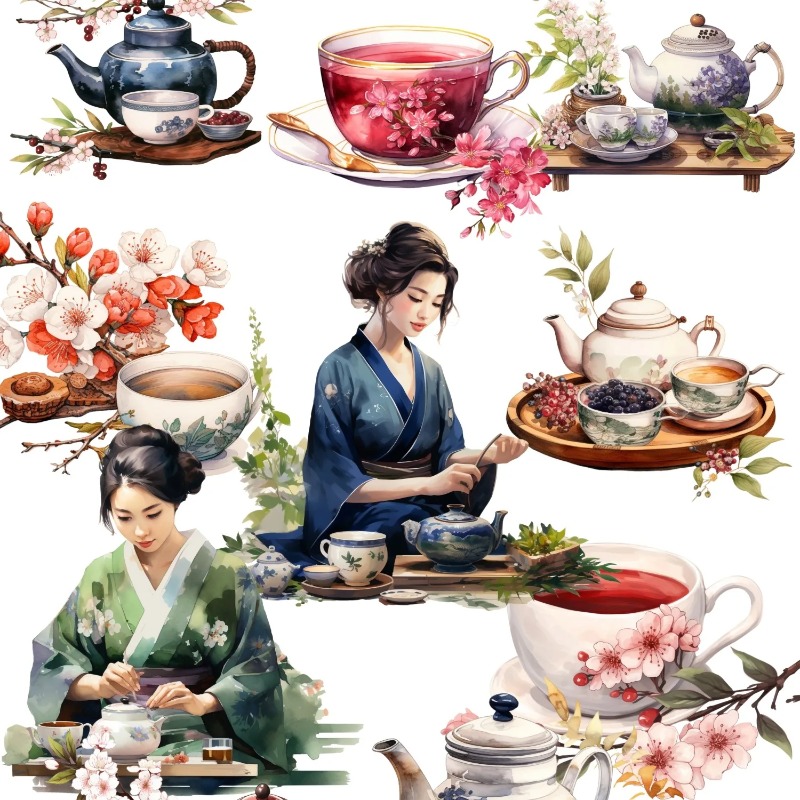 Cute Watercolor Tea Ceremony,  – обзор и цена Art Craft For 3 Year Old