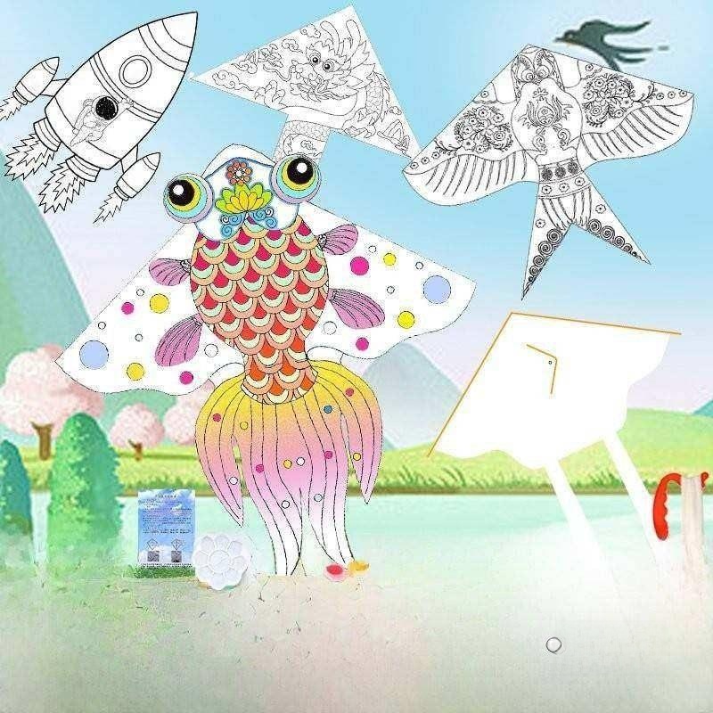 DIY Kite Kit Children's Handma – обзор и цена Art Craft Kite