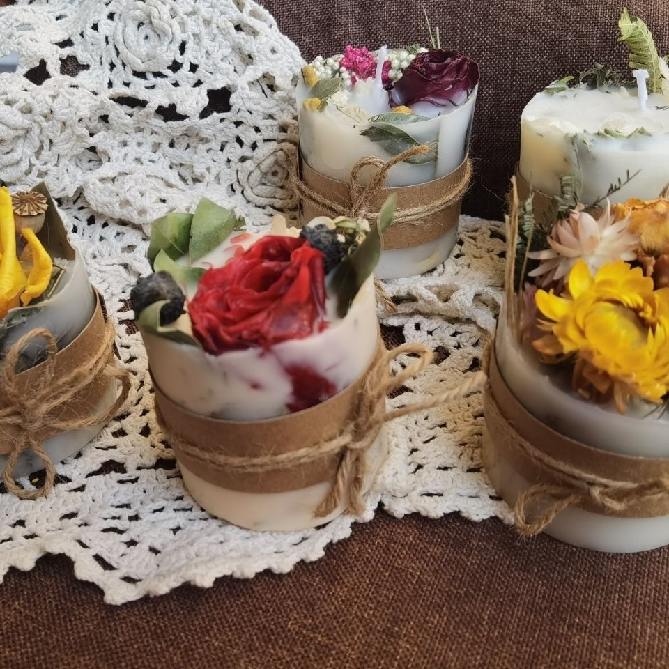 Artistic Dried Flower Aromathe – обзор и цена Soy Candle Fragrance Oil