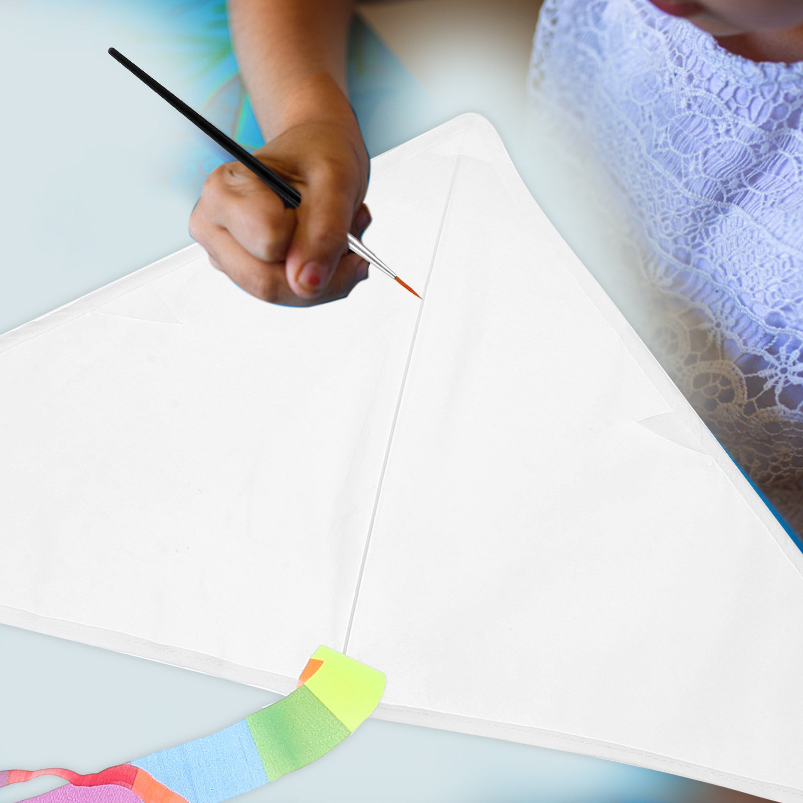 1Set Interactive Blank Kite fo – обзор и цена Art Craft Kite