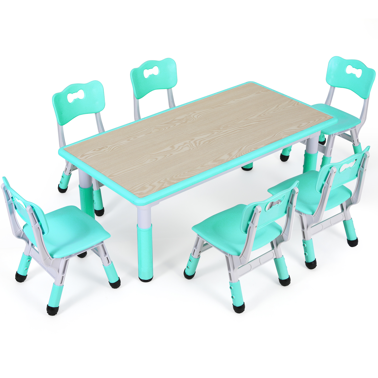 AOOU Kids Table and 6 Chairs S – обзор и цена Art Craft Activities For Preschoolers