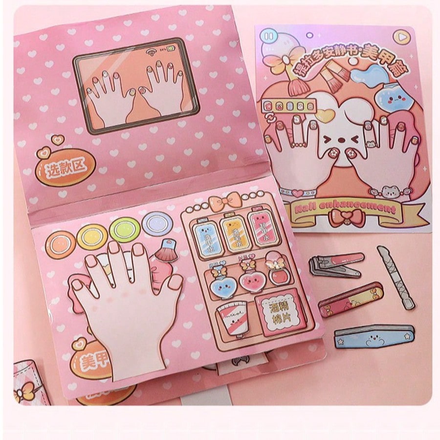 Pink Children DIY Nail Salon Q – обзор и цена Art Craft For 3 Year Old