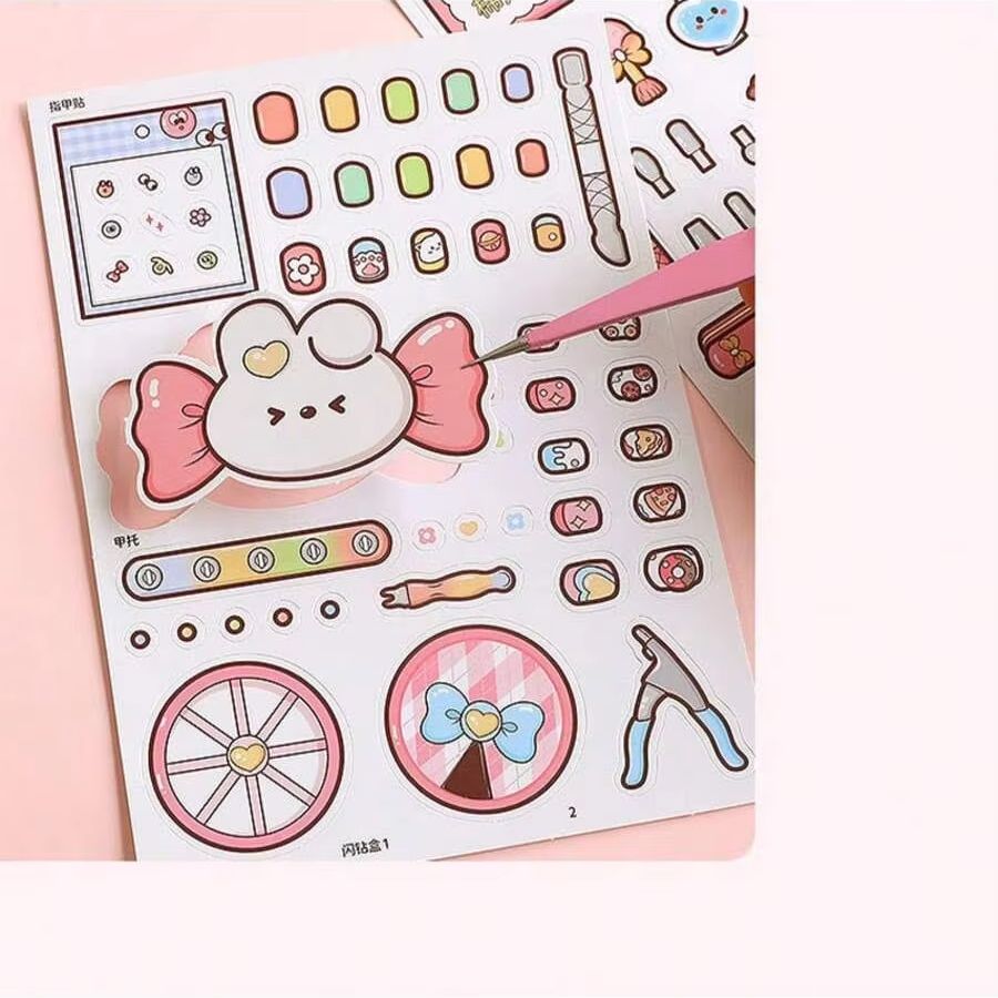 Pink Children DIY Nail Salon Q – обзор и цена Art Craft For 3 Year Old