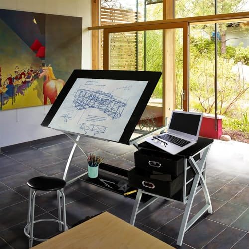 Drafting Desk, Drawing Table f – обзор и цена Art & Craft Photos