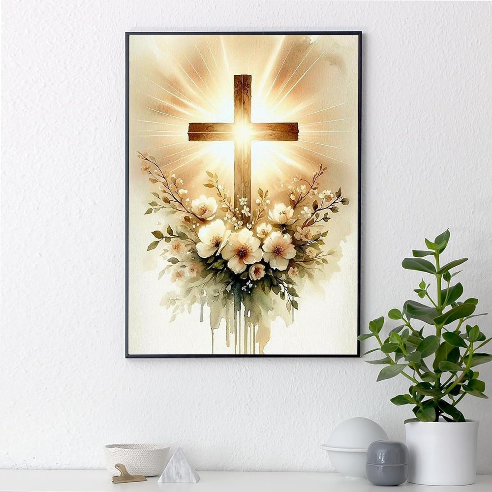 Religious Cross Diamond Art Ki – обзор и цена Diamond Painting Kit